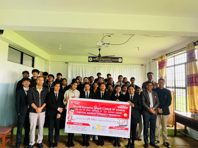 Completion of Capital Market Literacy Program@Triveni International College, Pokhara
